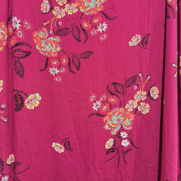 Maurices Pink Flowered Dress - Picture 2 of 8